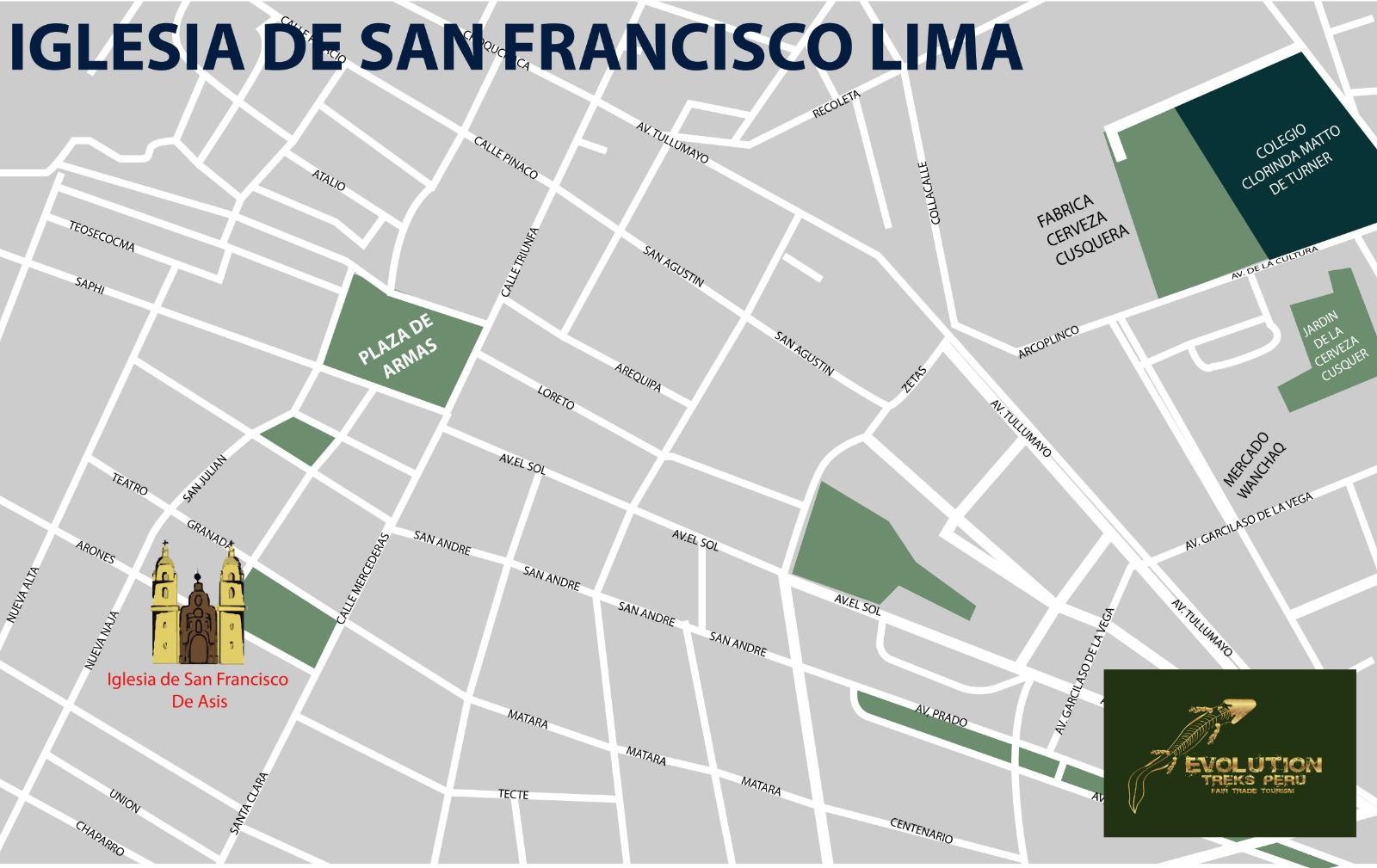 San Fransisco De Lima MAP 
